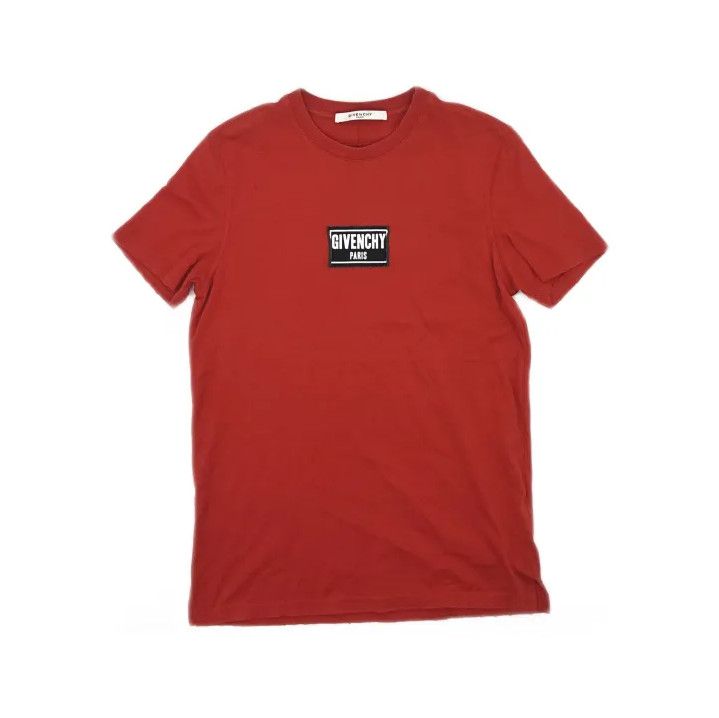 Givenchy Givenchy Red Short-Sleeve Logo T-Shirt Size US XS / EU 42 / 0 - 2 Thumbnail