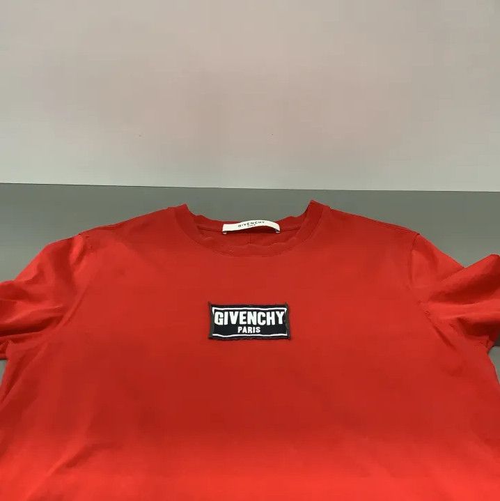 Givenchy Givenchy Red Short-Sleeve Logo T-Shirt Size US XS / EU 42 / 0 - 8 Thumbnail