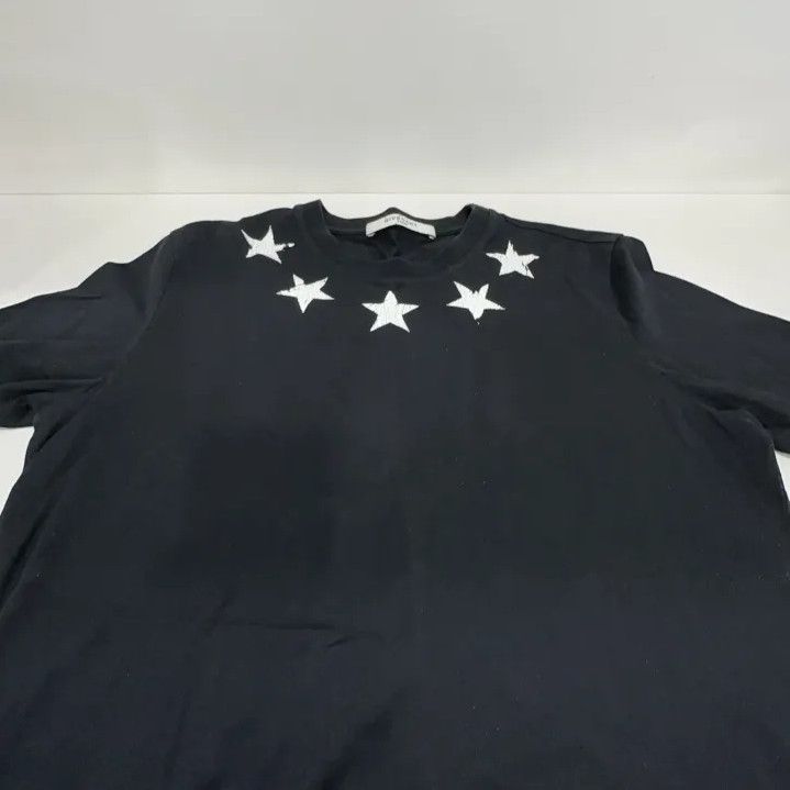 Givenchy Givenchy Star Embroidered Short Sleeve T-Shirt Size US S / EU 44-46 / 1 - 7 Thumbnail