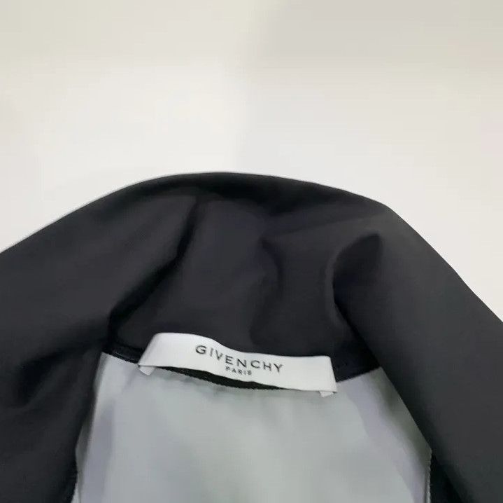 Givenchy Givenchy Solid Print Half-Zip Long-Sleeve T-Shirt Size US M / EU 48-50 / 2 - 5 Thumbnail