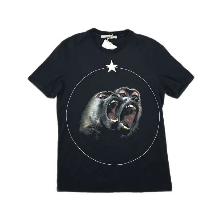 Givenchy Givenchy Gorilla Graphic Short Sleeve T-Shirt Size US M / EU 48-50 / 2 - 2 Thumbnail