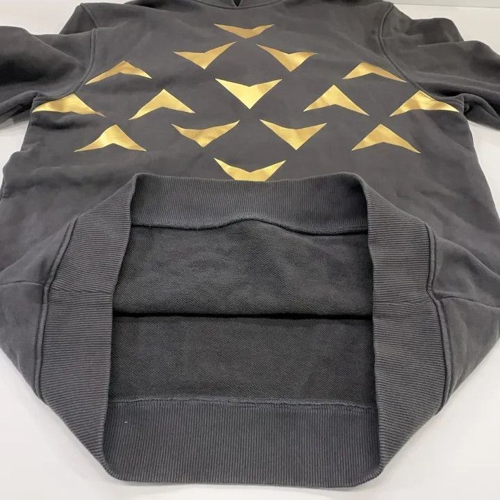 Givenchy Givenchy Gold Triangle Print Casual Hoodie Size US L / EU 52-54 / 3 - 12 Thumbnail
