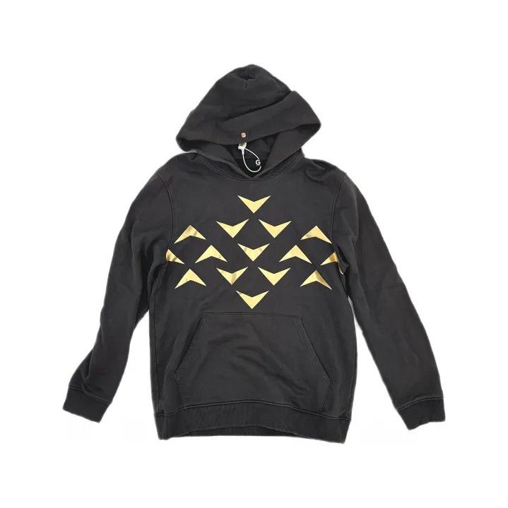 Givenchy Givenchy Gold Triangle Print Casual Hoodie Size US L / EU 52-54 / 3 - 2 Thumbnail