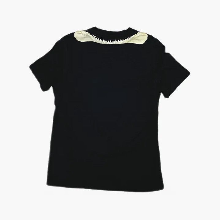 Givenchy Givenchy Black Short-Sleeve Print Shirt Size US L / EU 52-54 / 3 - 3 Thumbnail