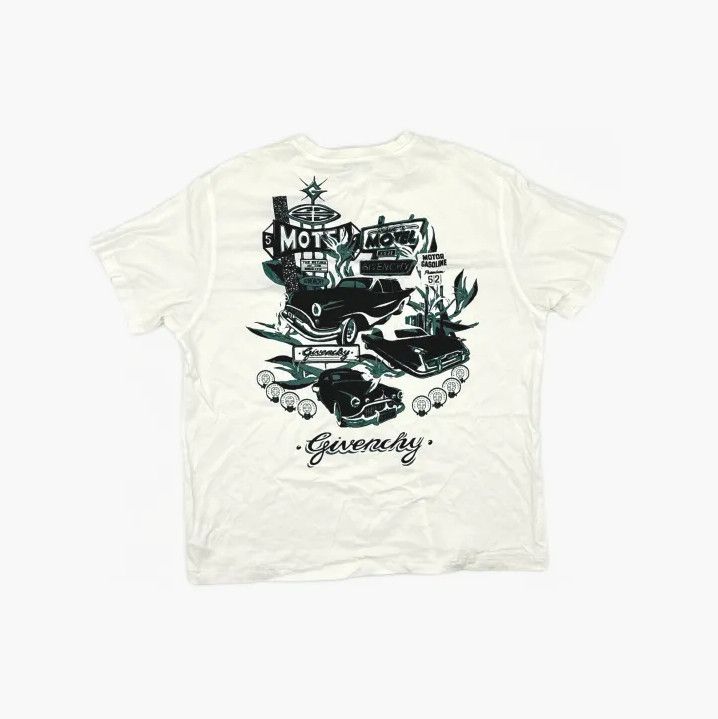 Givenchy Givenchy Men's Car Floral Print Short-Sleeve T-Shirt Size US S / EU 44-46 / 1 - 3 Thumbnail