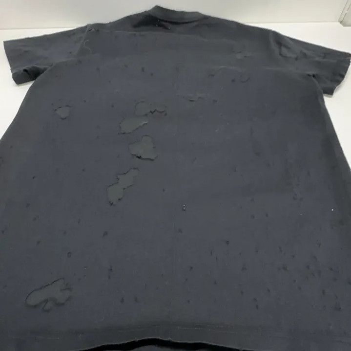 Givenchy Givenchy Hole Letter Print Unisex Short-Sleeve T-Shirt Size US XXS / EU 40 - 12 Thumbnail