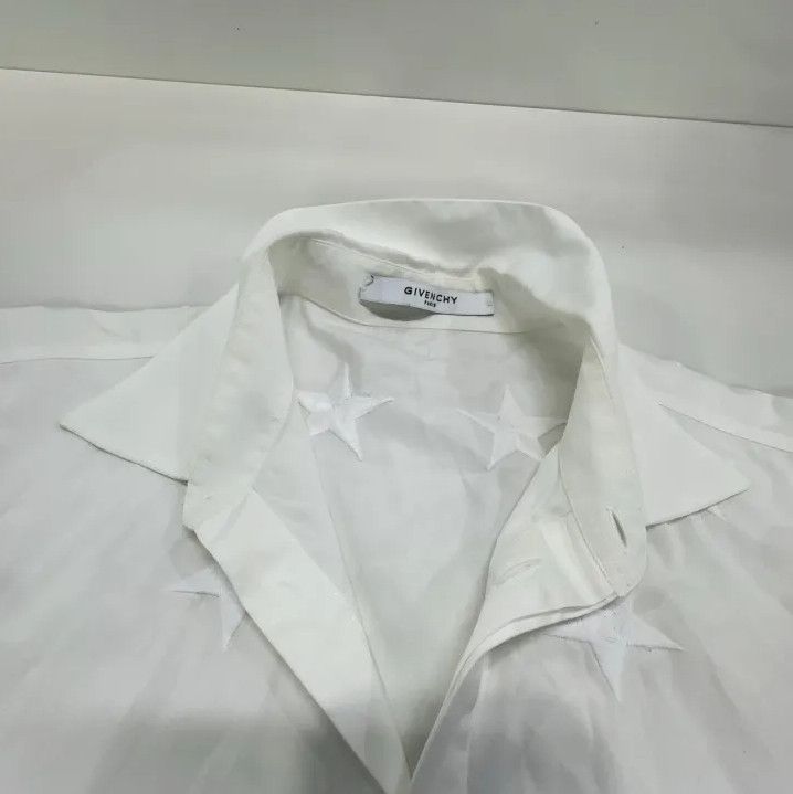 Givenchy Givenchy SS21 Star Embroidery Loose Long-Sleeve Shirt Size US M / EU 48-50 / 2 - 7 Thumbnail