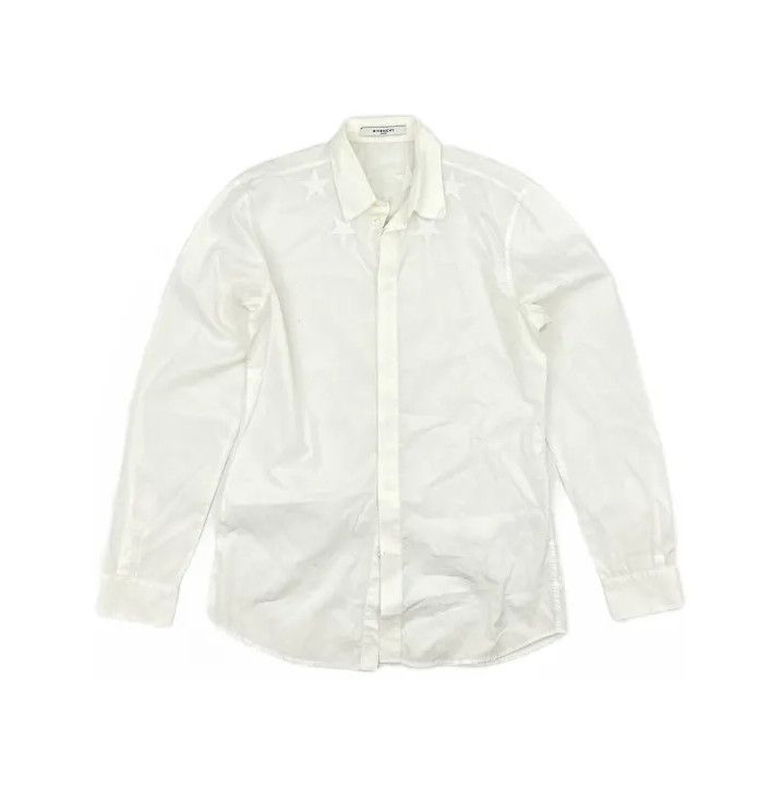 Givenchy Givenchy SS21 Star Embroidery Loose Long-Sleeve Shirt Size US M / EU 48-50 / 2 - 2 Thumbnail