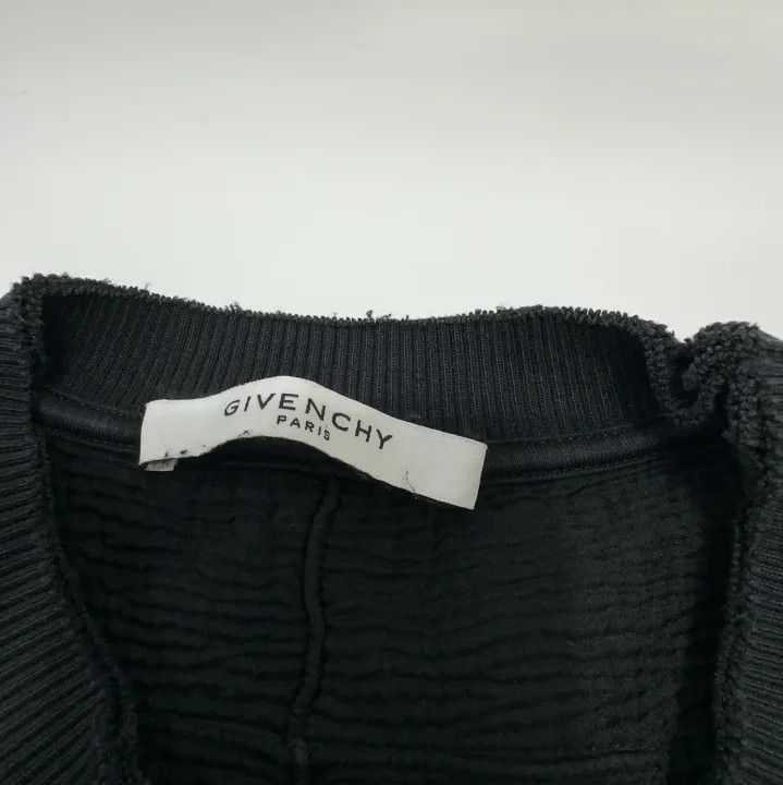 Givenchy Givenchy Paris Letter Print Hole Design Sweatshirt Size US S / EU 44-46 / 1 - 5 Thumbnail