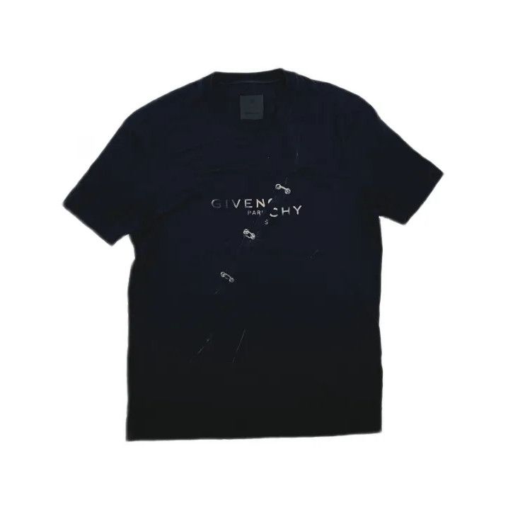 Givenchy Givenchy Logo Print Casual Round Neck Short Sleeve T-Shirt Size US XL / EU 56 / 4 - 2 Thumbnail