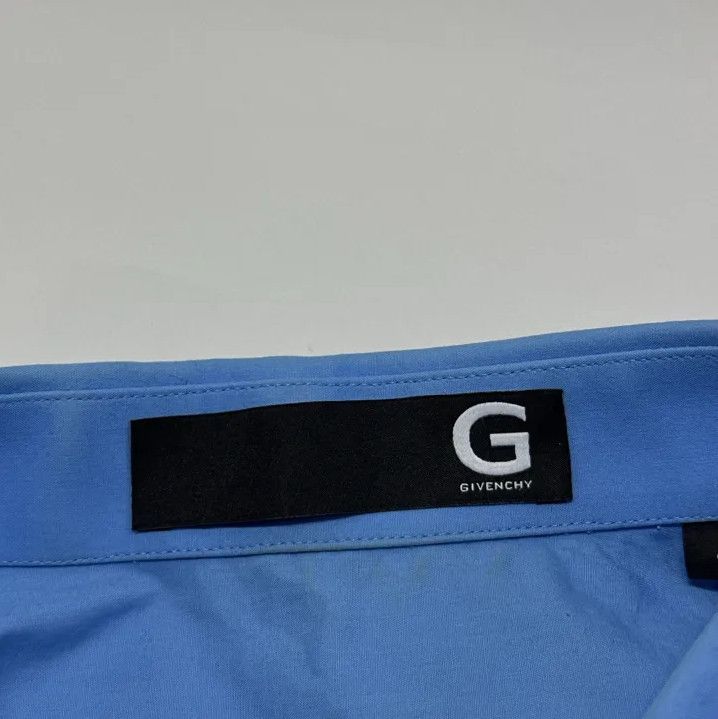 Givenchy Givenchy Men's Solid Single-Button Long-Sleeve Shirt Size US M / EU 48-50 / 2 - 5 Thumbnail