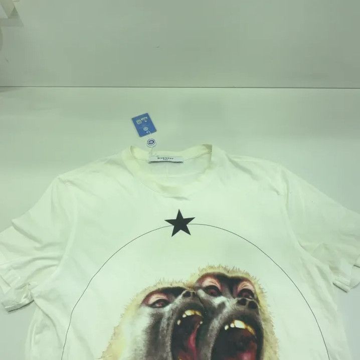 Givenchy Givenchy Monkey Head Print Short Sleeve Shirt Size US L / EU 52-54 / 3 - 7 Thumbnail
