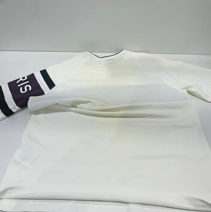 Givenchy Givenchy Striped Logo Embroidered Short Sleeve T-Shirt Size US L / EU 52-54 / 3 - 10 Thumbnail