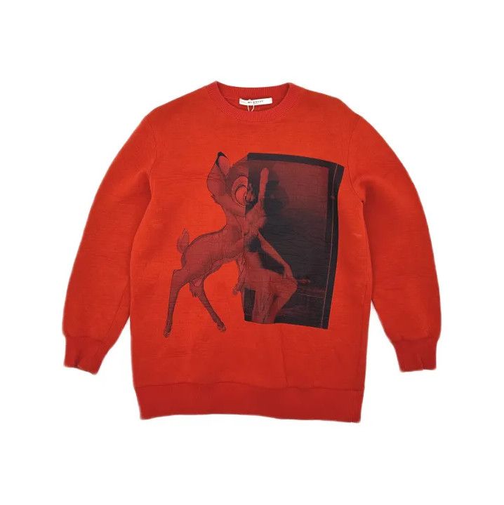 Givenchy Givenchy Fashion Print Long Sleeve Sweatshirt Unisex Size US M / EU 48-50 / 2 - 2 Thumbnail