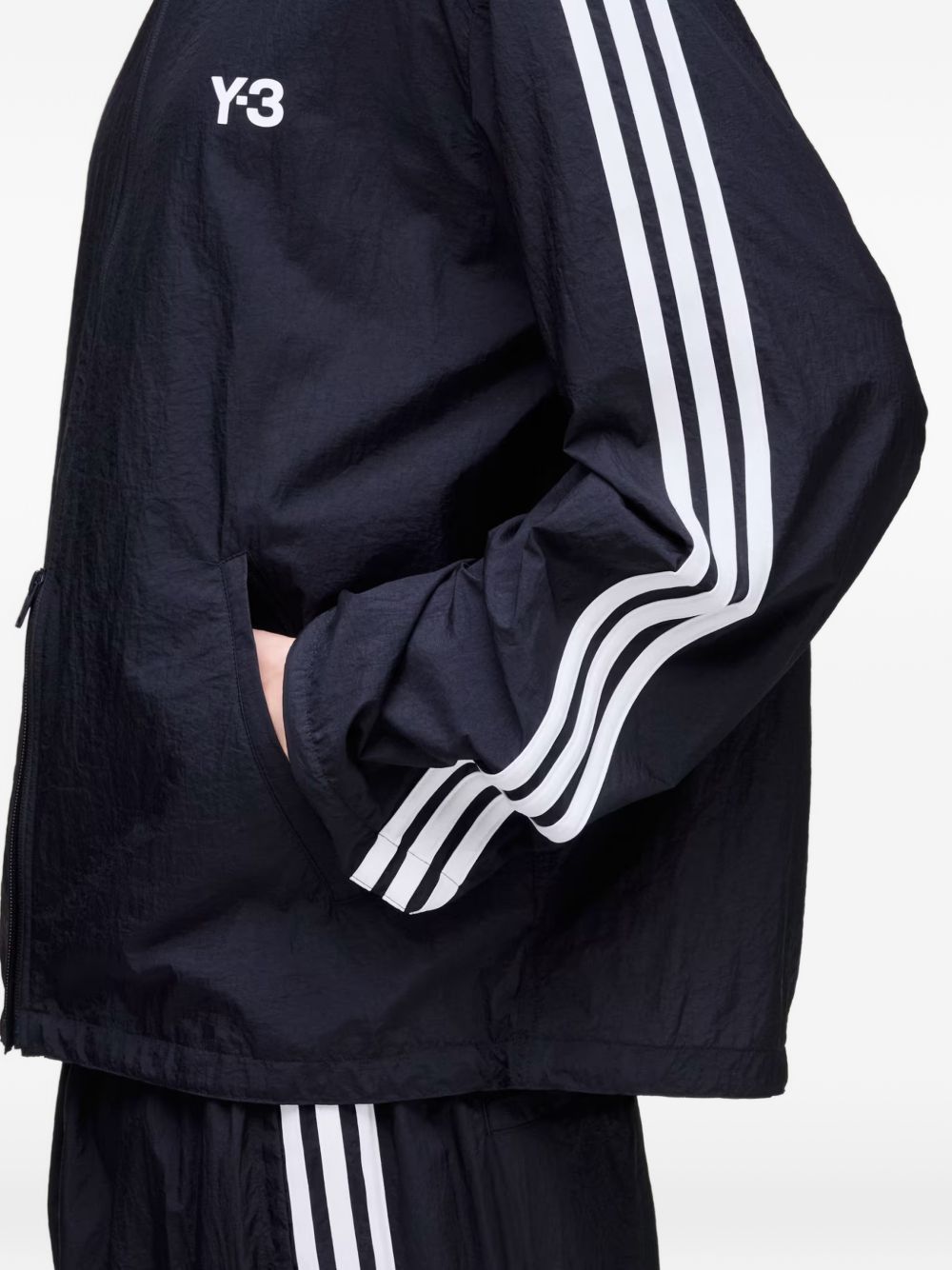 Y-3 LOGO ZIPPED HOODIE Size US M / EU 48-50 / 2 - 4 Thumbnail