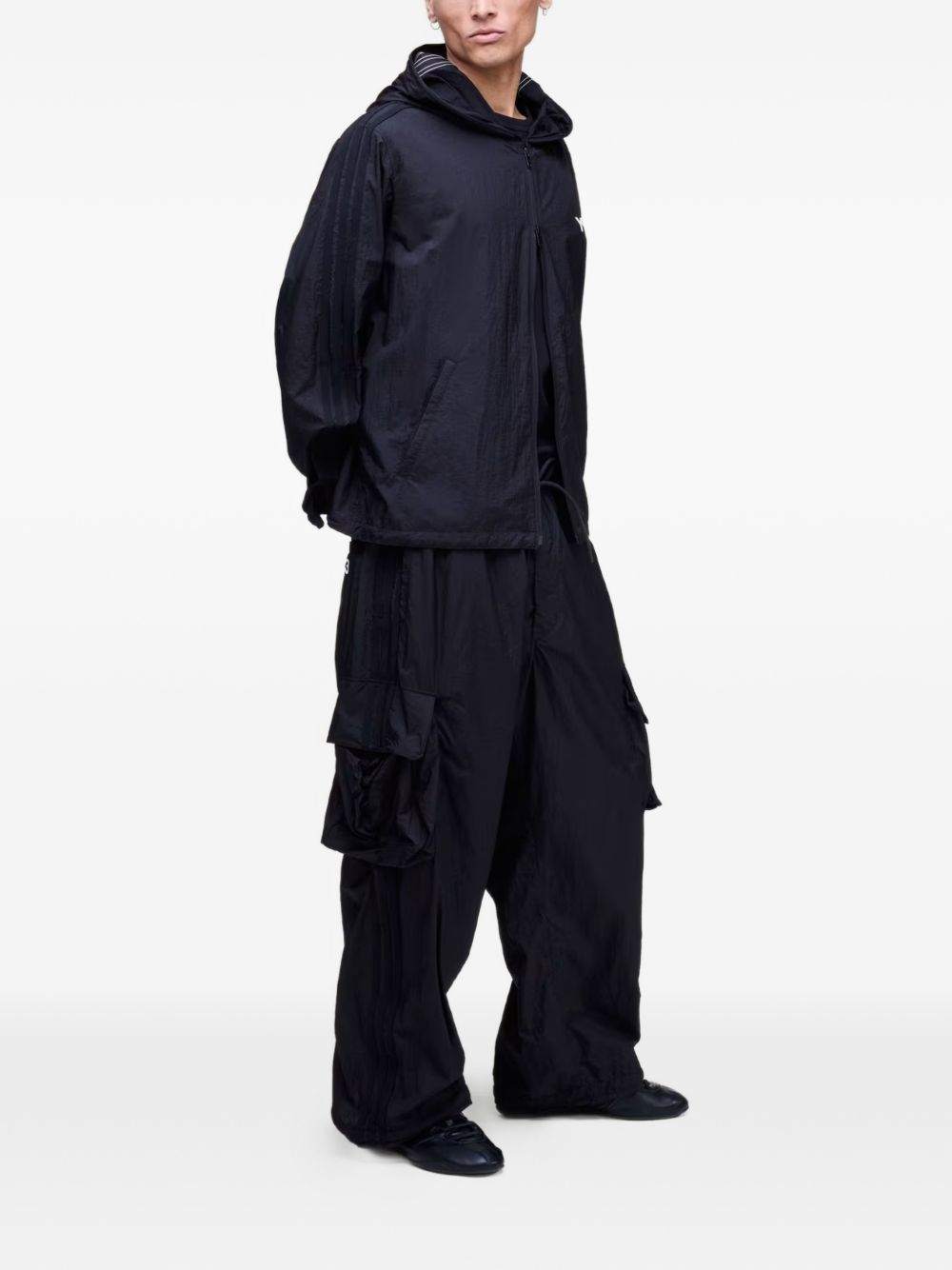 Y-3 LOGO ZIPPED HOODIE Size US XL / EU 56 / 4 - 3 Thumbnail