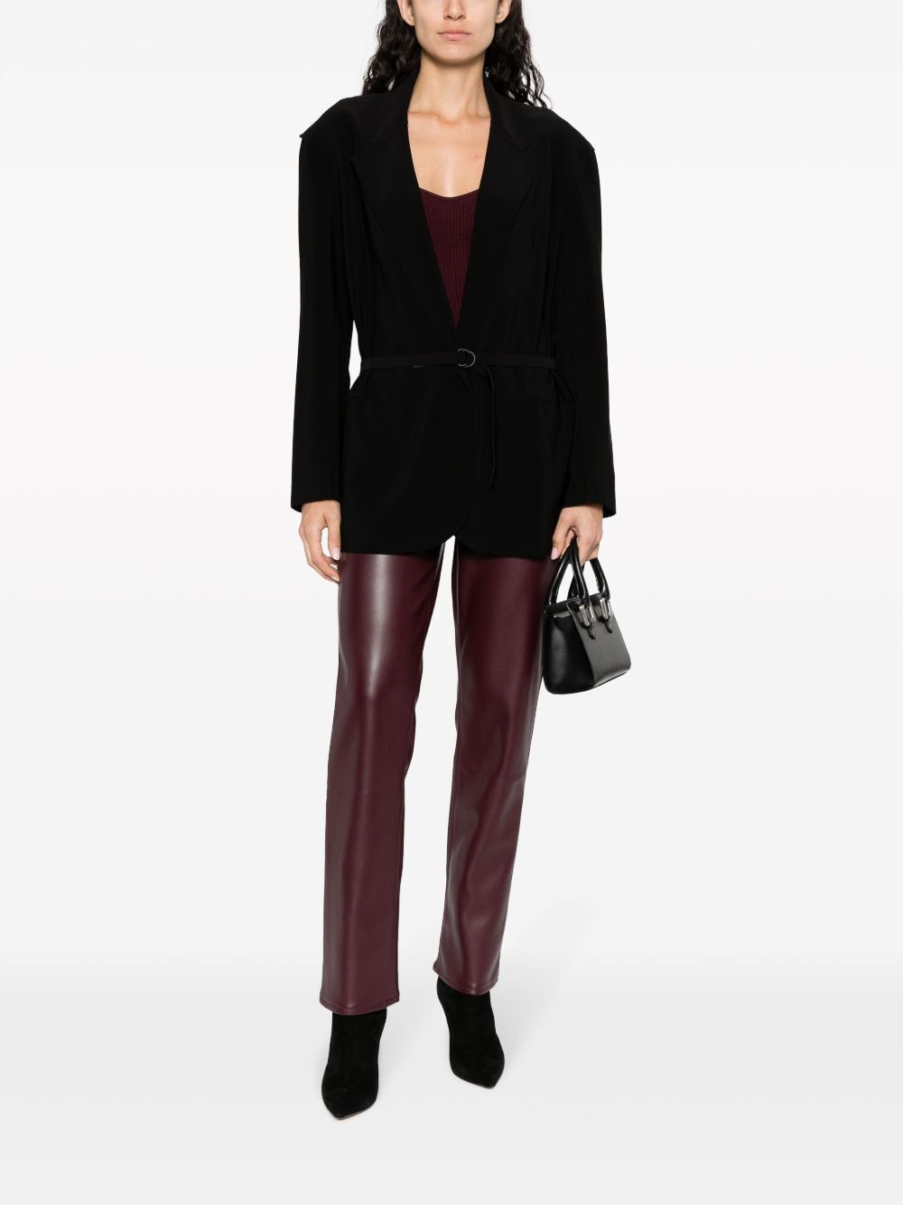 Norma Kamali OVERSIZED SINGLE-BREASTED COAT Size XXS / US 00 / IT 34 - 3 Thumbnail