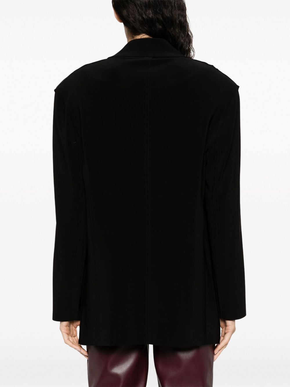 Norma Kamali OVERSIZED SINGLE-BREASTED COAT Size XXS / US 00 / IT 34 - 2 Thumbnail