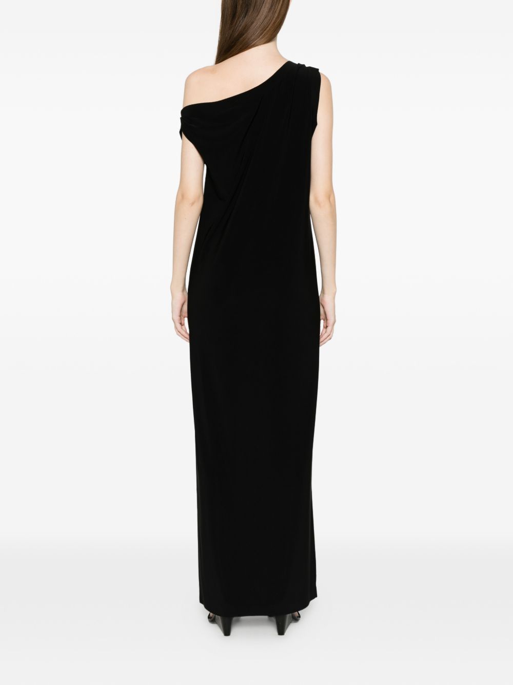 Norma Kamali SIDE SLIT LONG DRESS Size XS / US 0-2 / IT 36-38 - 5 Thumbnail