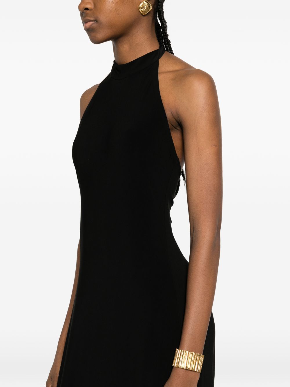 Norma Kamali SIDE SLIT LONG DRESS Size S / US 4 / IT 40 - 5 Thumbnail