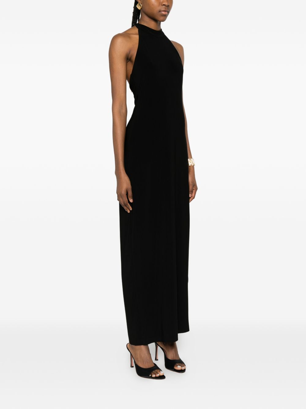 Norma Kamali SIDE SLIT LONG DRESS Size S / US 4 / IT 40 - 4 Thumbnail