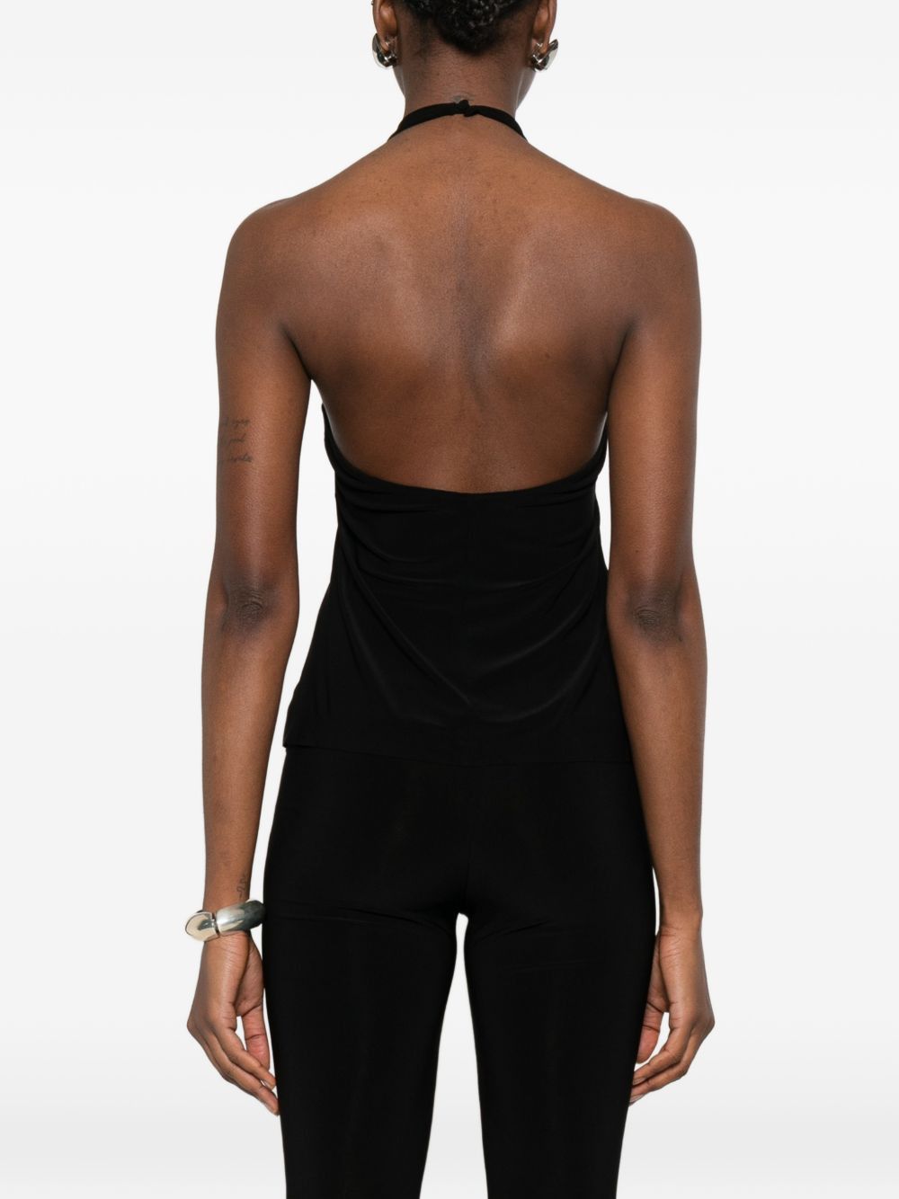 Norma Kamali HALTERNECK TOP Size M / US 6-8 / IT 42-44 - 3 Thumbnail