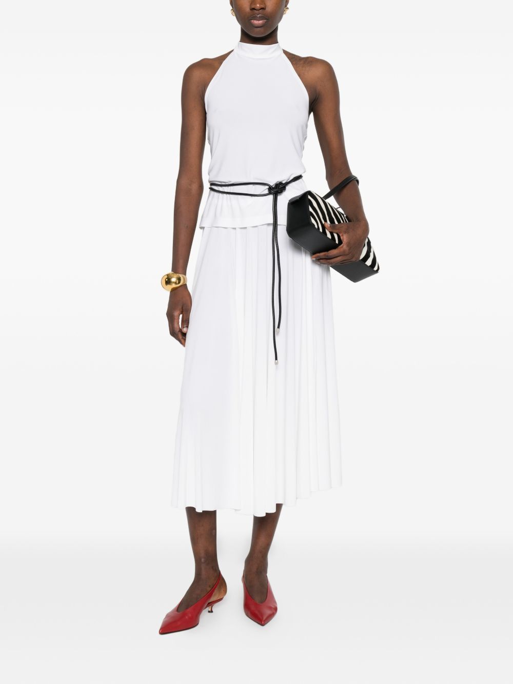 Norma Kamali HALTERNECK TOP Size M / US 6-8 / IT 42-44 - 2 Thumbnail