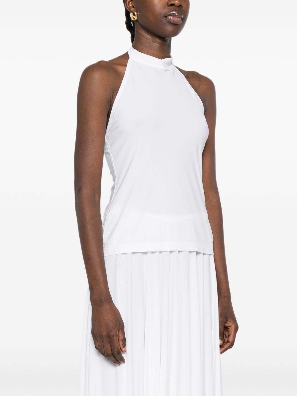 Norma Kamali HALTERNECK TOP Size XS / US 0-2 / IT 36-38 - 4 Thumbnail