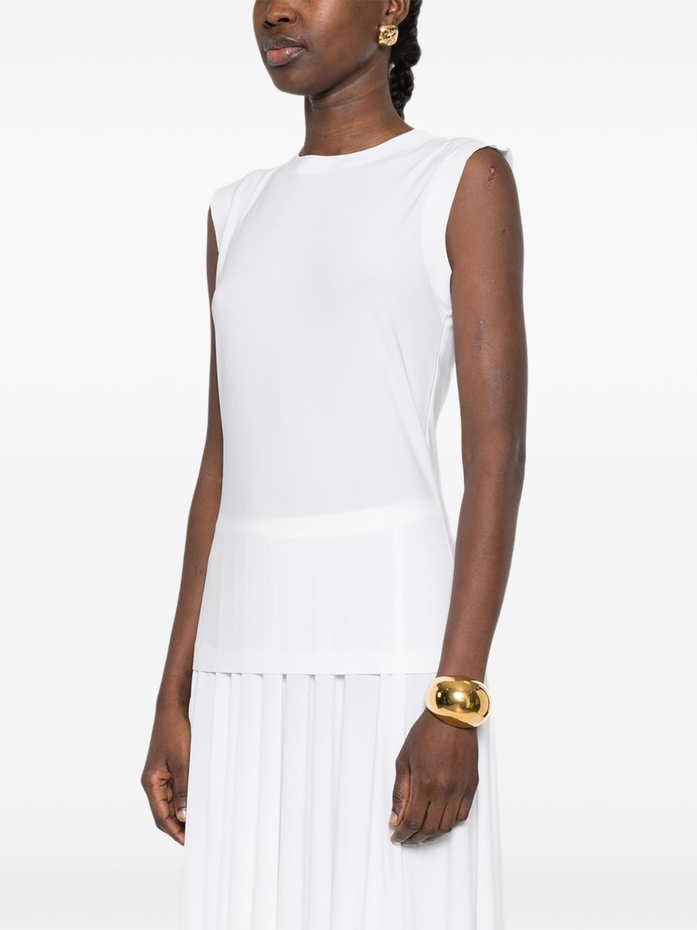 Norma Kamali SLEEVELESS TOP Size XS / US 0-2 / IT 36-38 - 5 Thumbnail