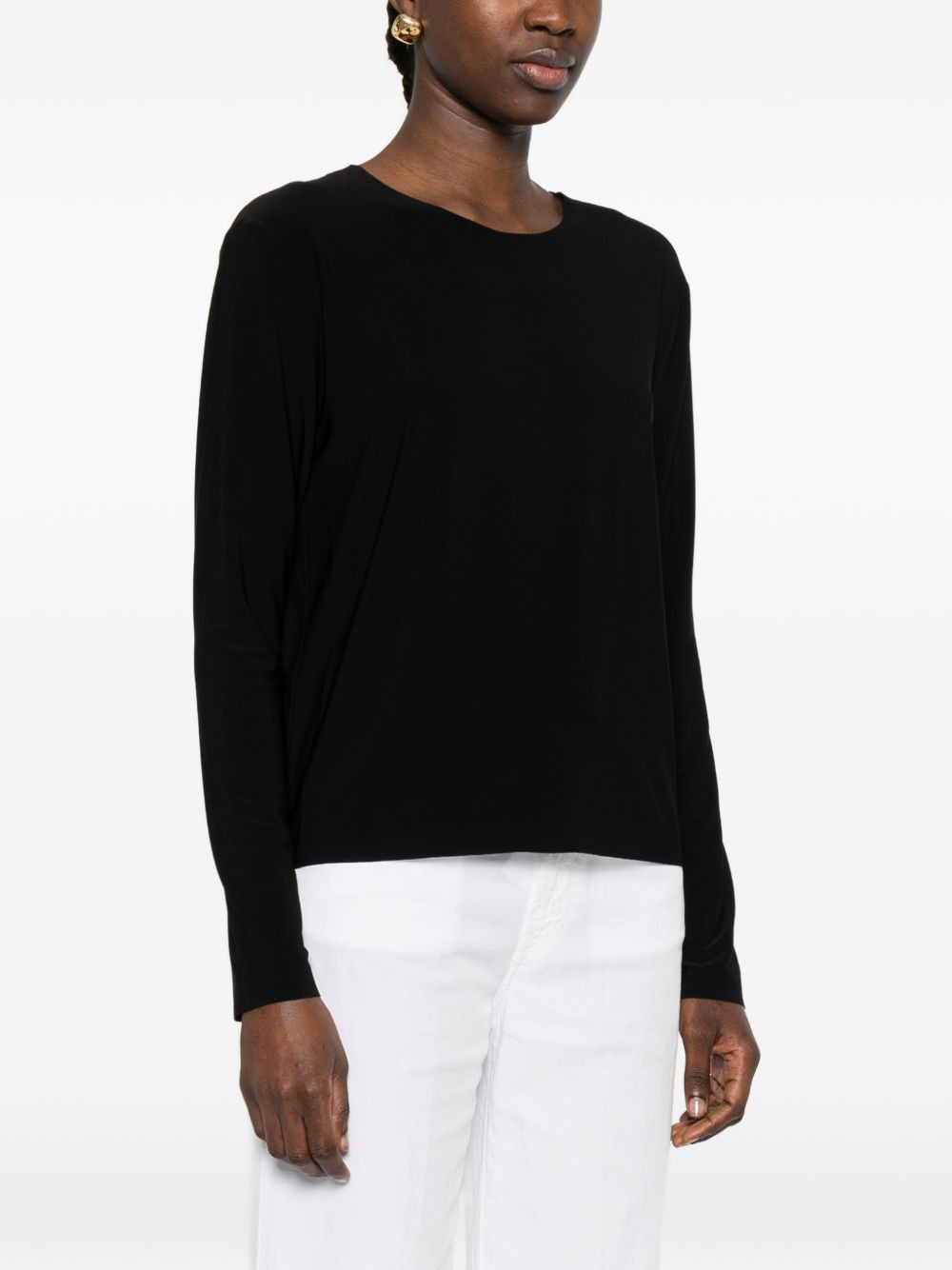 Norma Kamali LONG-SLEEVES TOP Size M / US 6-8 / IT 42-44 - 2 Thumbnail