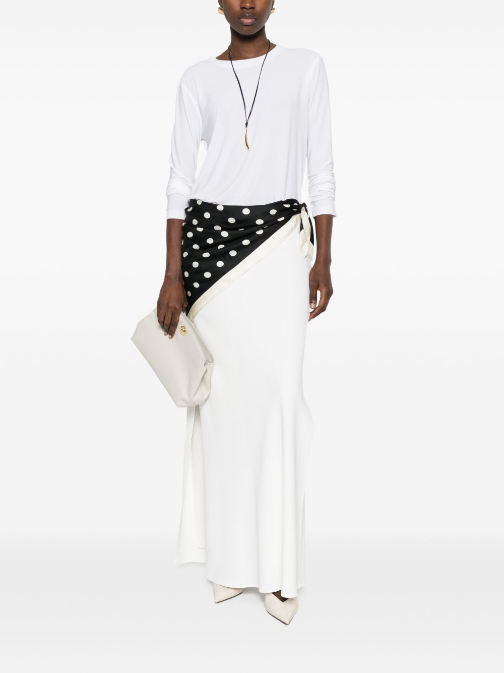 Norma Kamali LONG-SLEEVES TOP Size M / US 6-8 / IT 42-44 - 4 Thumbnail