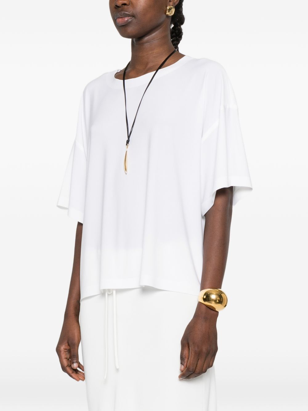 Norma Kamali SHORT-SLEEVES TOP Size XS / US 0-2 / IT 36-38 - 5 Thumbnail