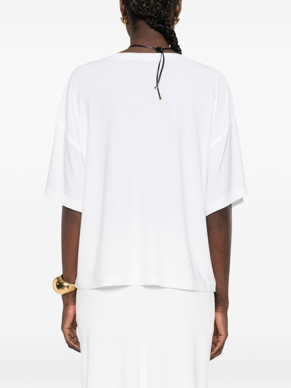 Norma Kamali SHORT-SLEEVES TOP Size XS / US 0-2 / IT 36-38 - 4 Thumbnail