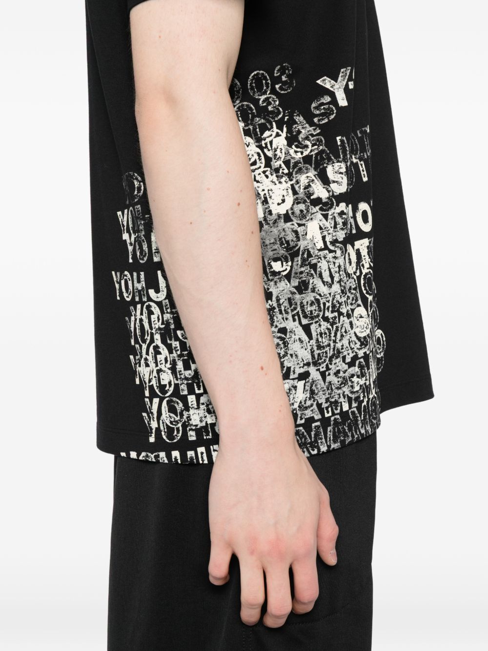 Y-3 PRINTED COTTON T-SHIRT Size US M / EU 48-50 / 2 - 2 Thumbnail