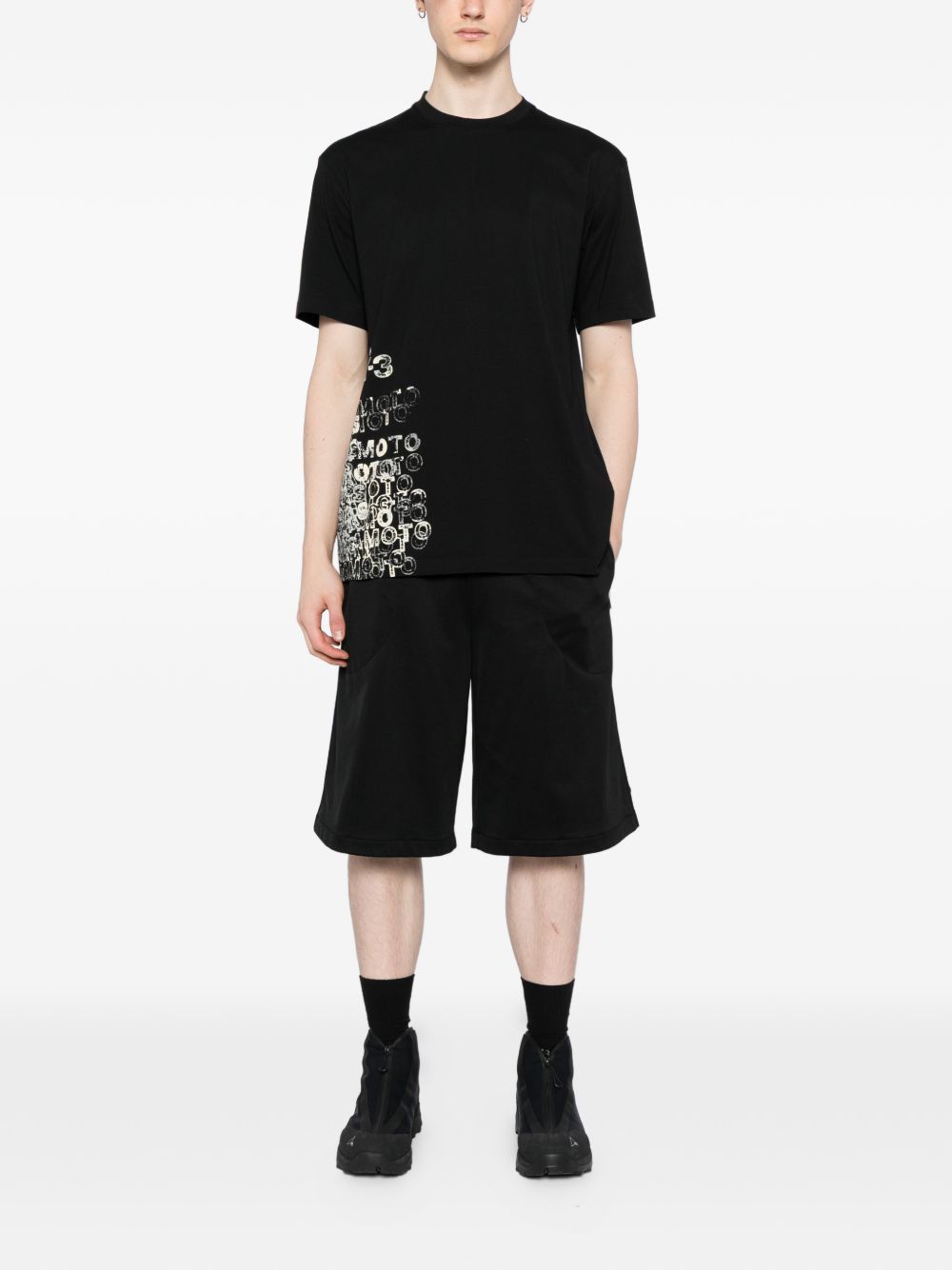 Y-3 PRINTED COTTON T-SHIRT Size US M / EU 48-50 / 2 - 4 Thumbnail