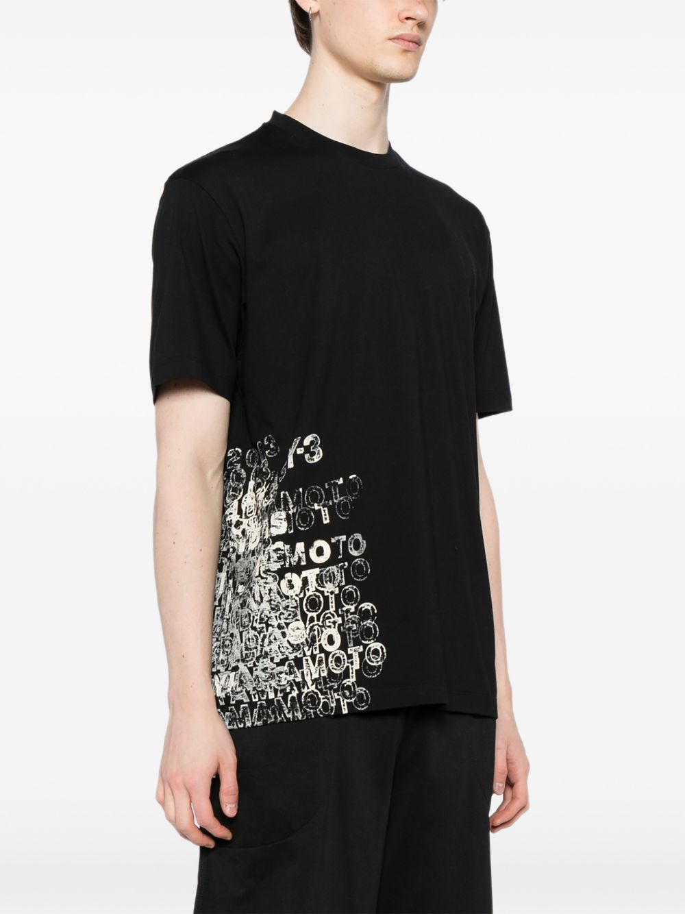 Y-3 PRINTED COTTON T-SHIRT Size US S / EU 44-46 / 1 - 5 Thumbnail