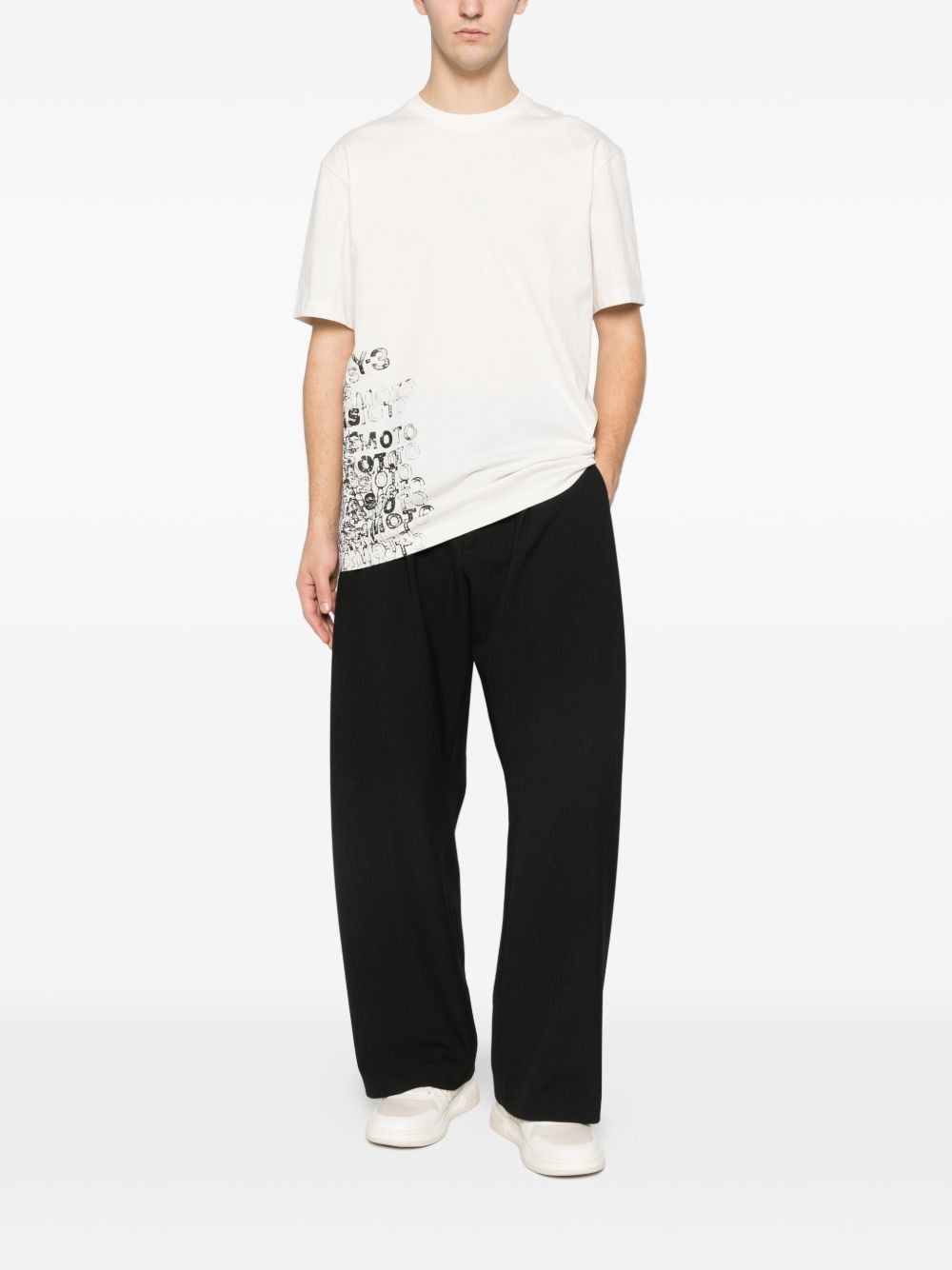 Y-3 PRINTED COTTON T-SHIRT Size US S / EU 44-46 / 1 - 3 Thumbnail