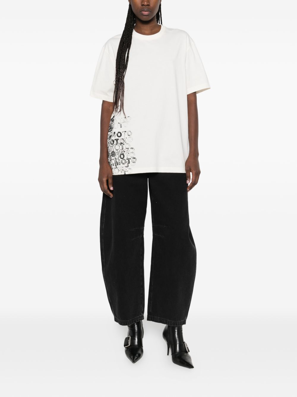 Y-3 PRINTED COTTON T-SHIRT Size US XL / EU 56 / 4 - 5 Thumbnail