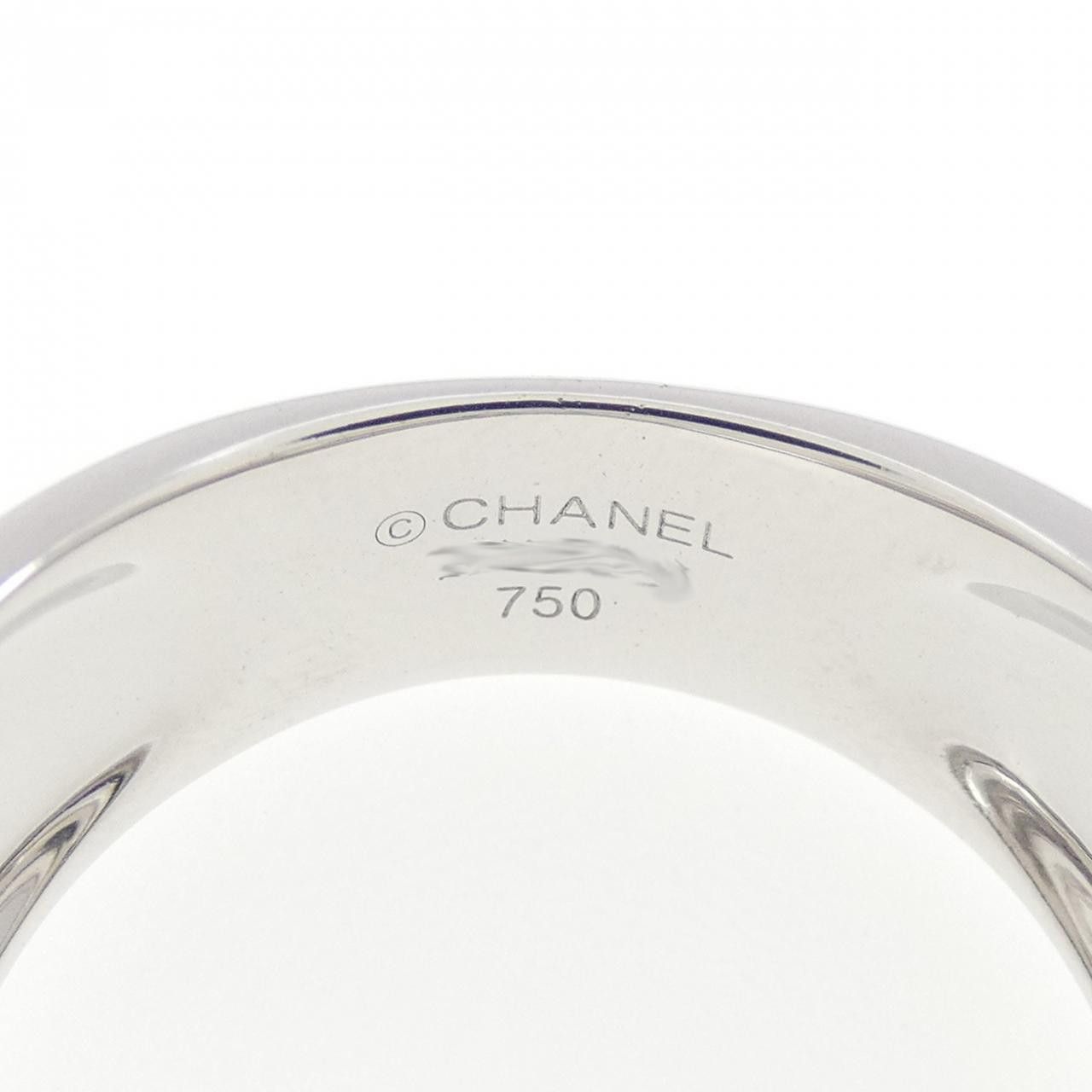 Chanel Chanel Three Symbols 750 White Gold Diamond Ring Precious Metal Ring DUTY FREE for USA