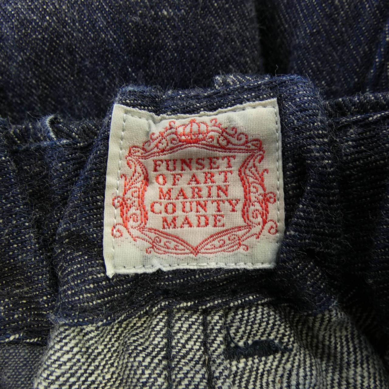 Other Other FUNSET OF ART Jeans Textile Jeans DUTY FREE for USA Size ONE SIZE - 4 Thumbnail