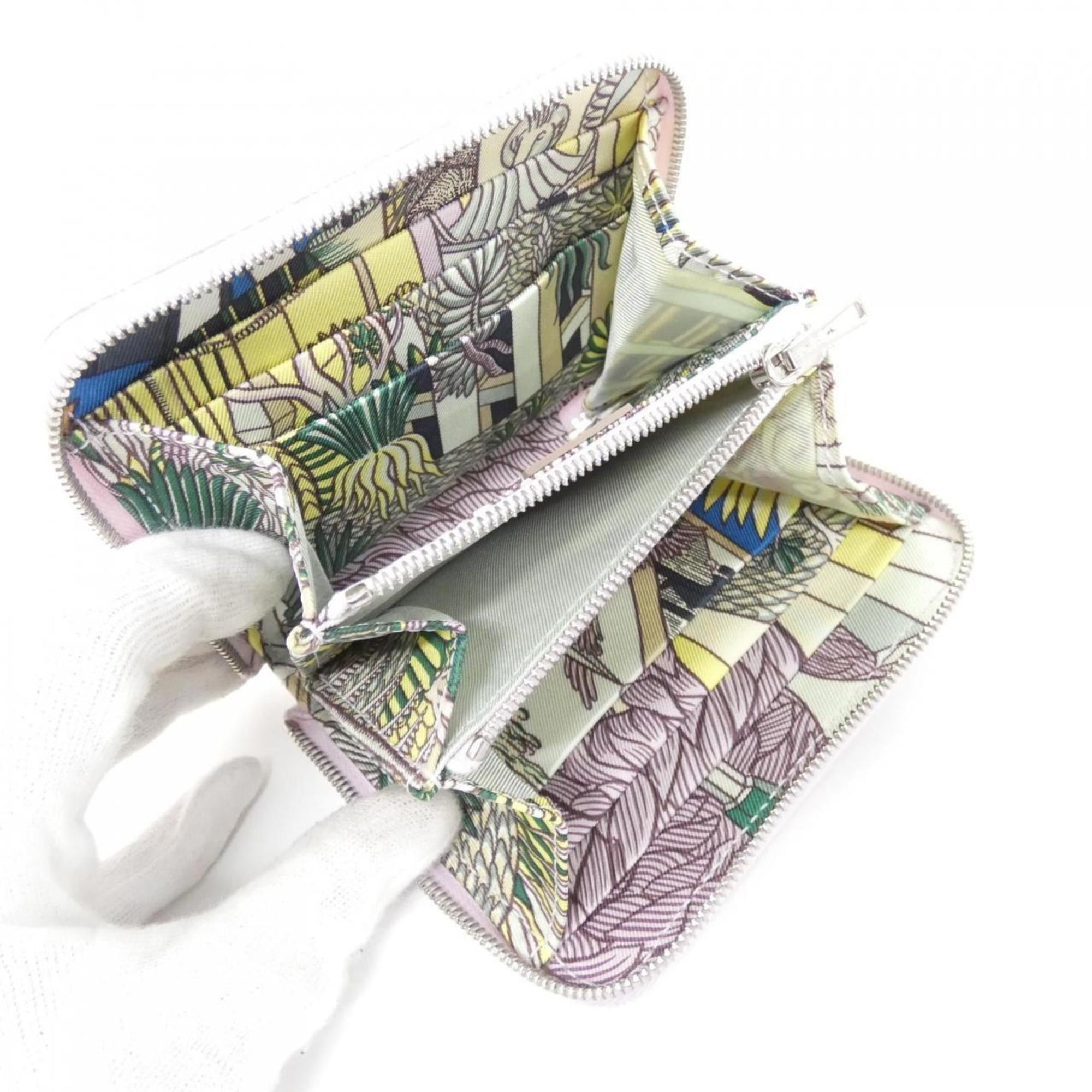Hermes Hermes ANIMAPOLIS Silk In Compact 079113CK Wallet Size ONE SIZE - 7 Thumbnail