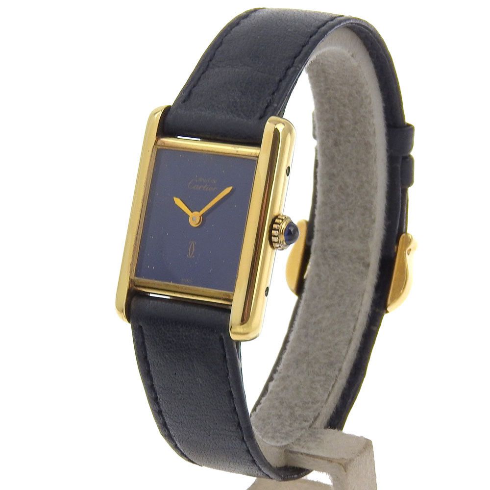Cartier Cartier Cartier Must Tank Silver925 Watch Precious Metal Other DUTY FREE for USA Size ONE SIZE - 2 Thumbnail