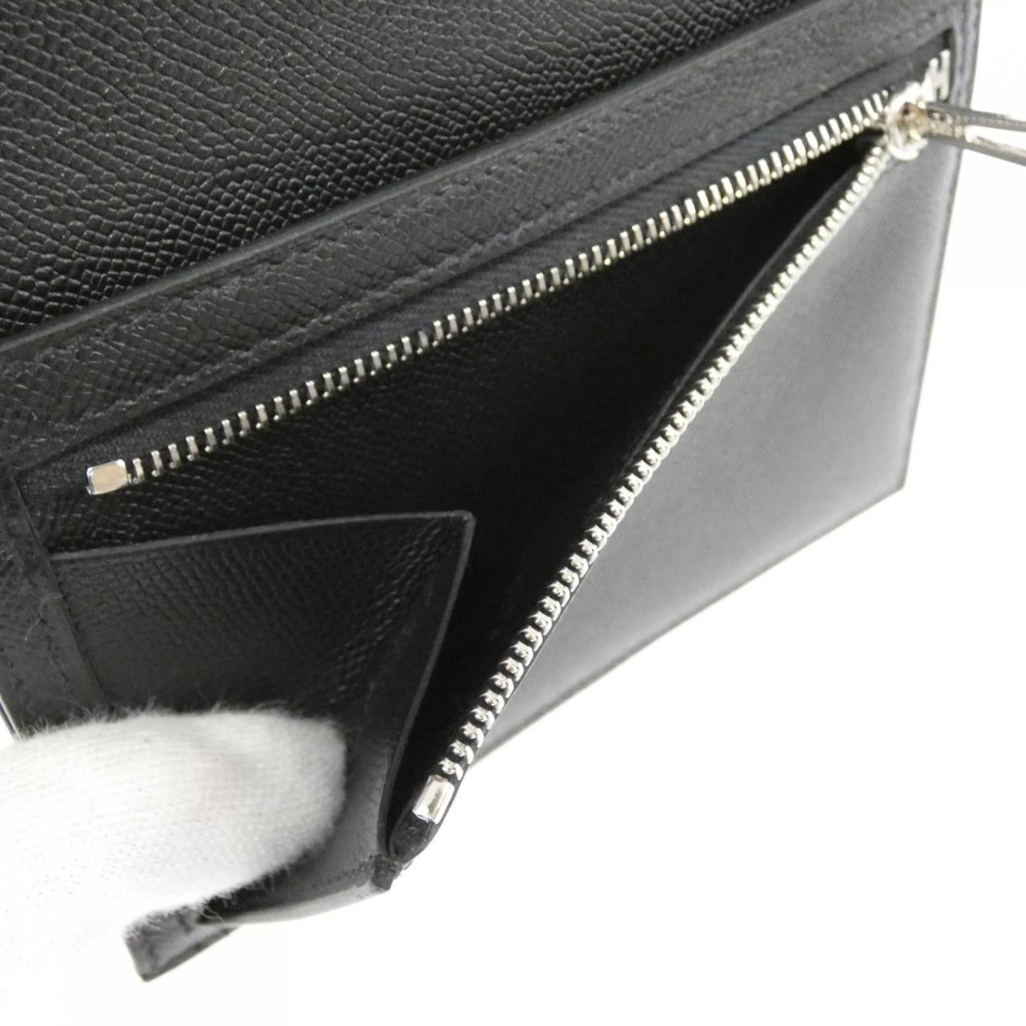 Hermes Hermes Bearn Compact Monochrome Wallet 085916CH Size ONE SIZE - 6 Thumbnail