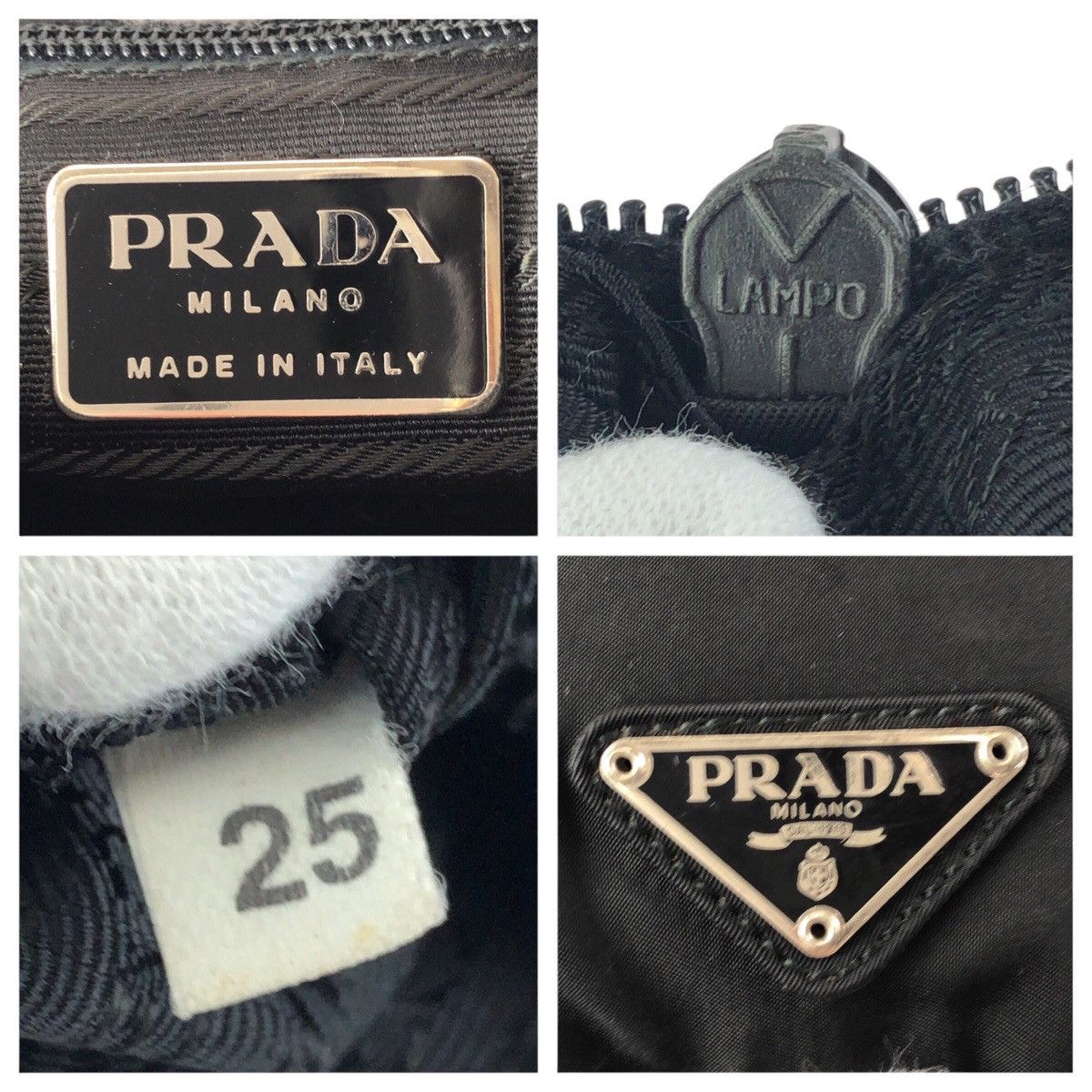 Prada Prada PRADA Tessuto Nylon Leather Shoulder Bag Textile Shoulder Bag DUTY FREE for USA Size ONE SIZE - 4 Thumbnail