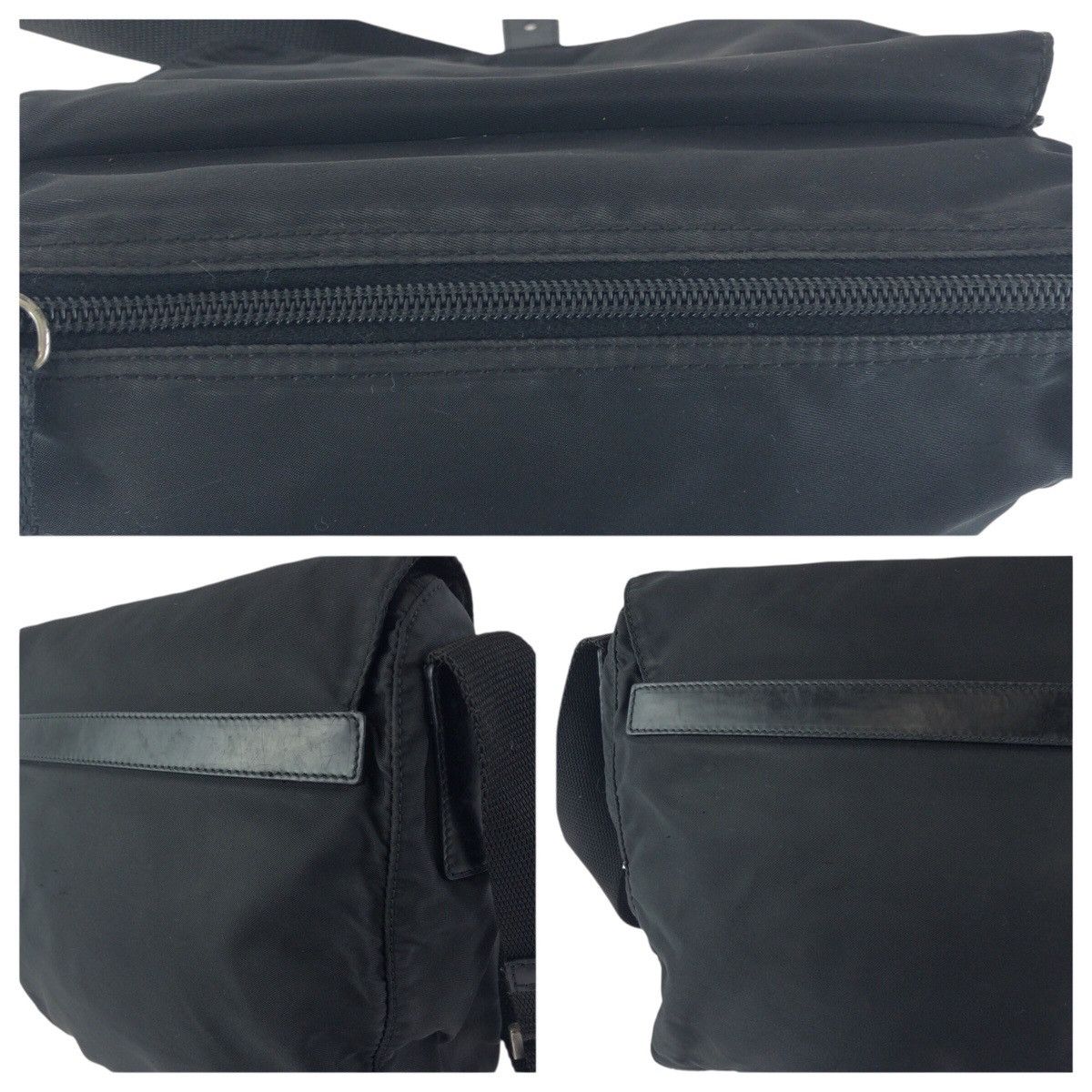 Prada Prada PRADA Tessuto Nylon Leather Shoulder Bag Textile Shoulder Bag DUTY FREE for USA Size ONE SIZE - 6 Thumbnail