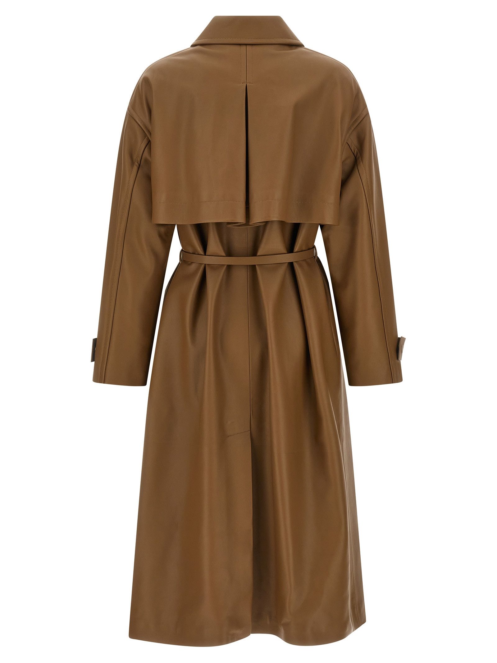 Fendi Nappa Trench Coat Size S / US 4 / IT 40 - 2 Thumbnail