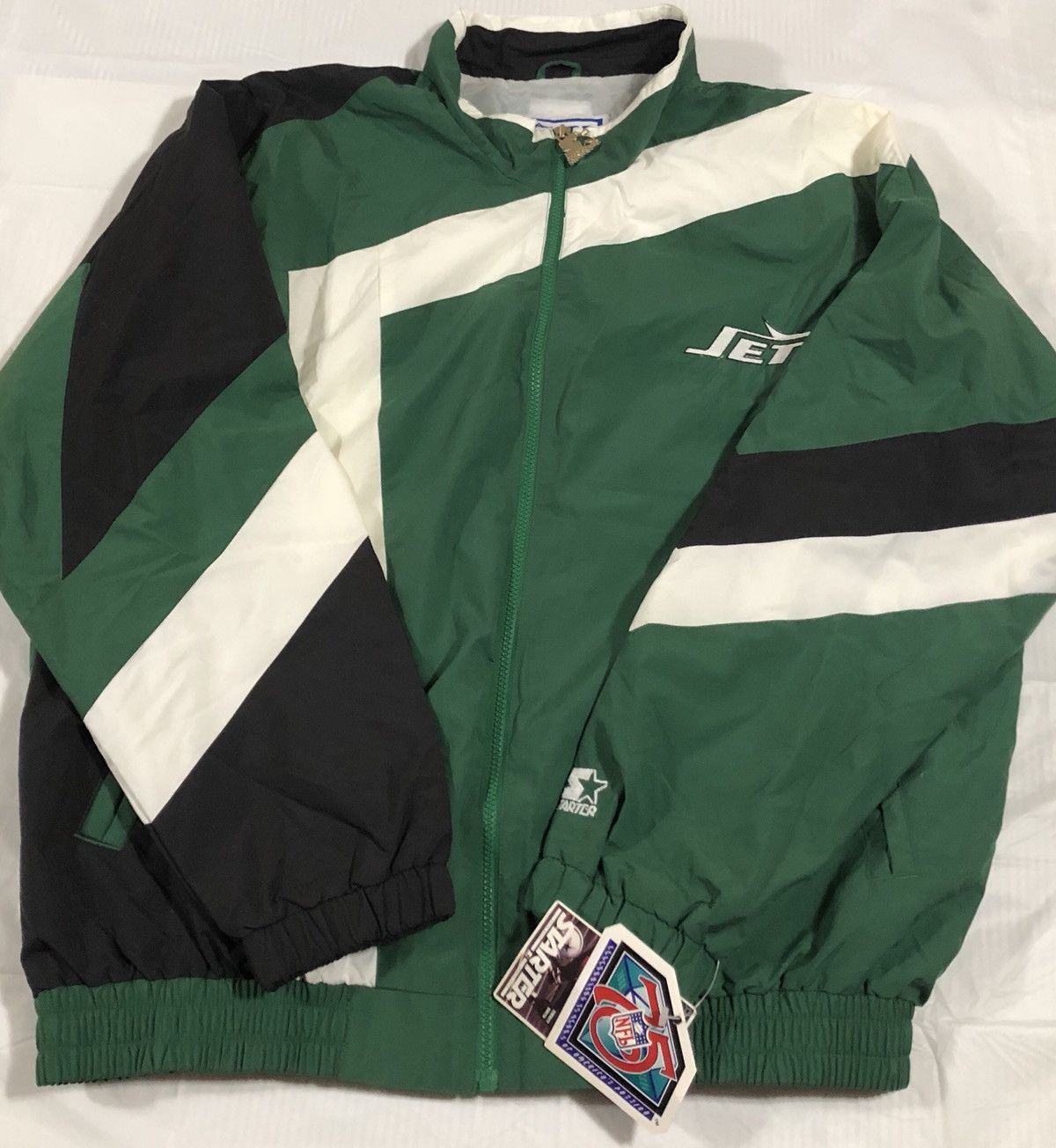 Starter Vintage starter New York Jets jacket new with tags Grailed