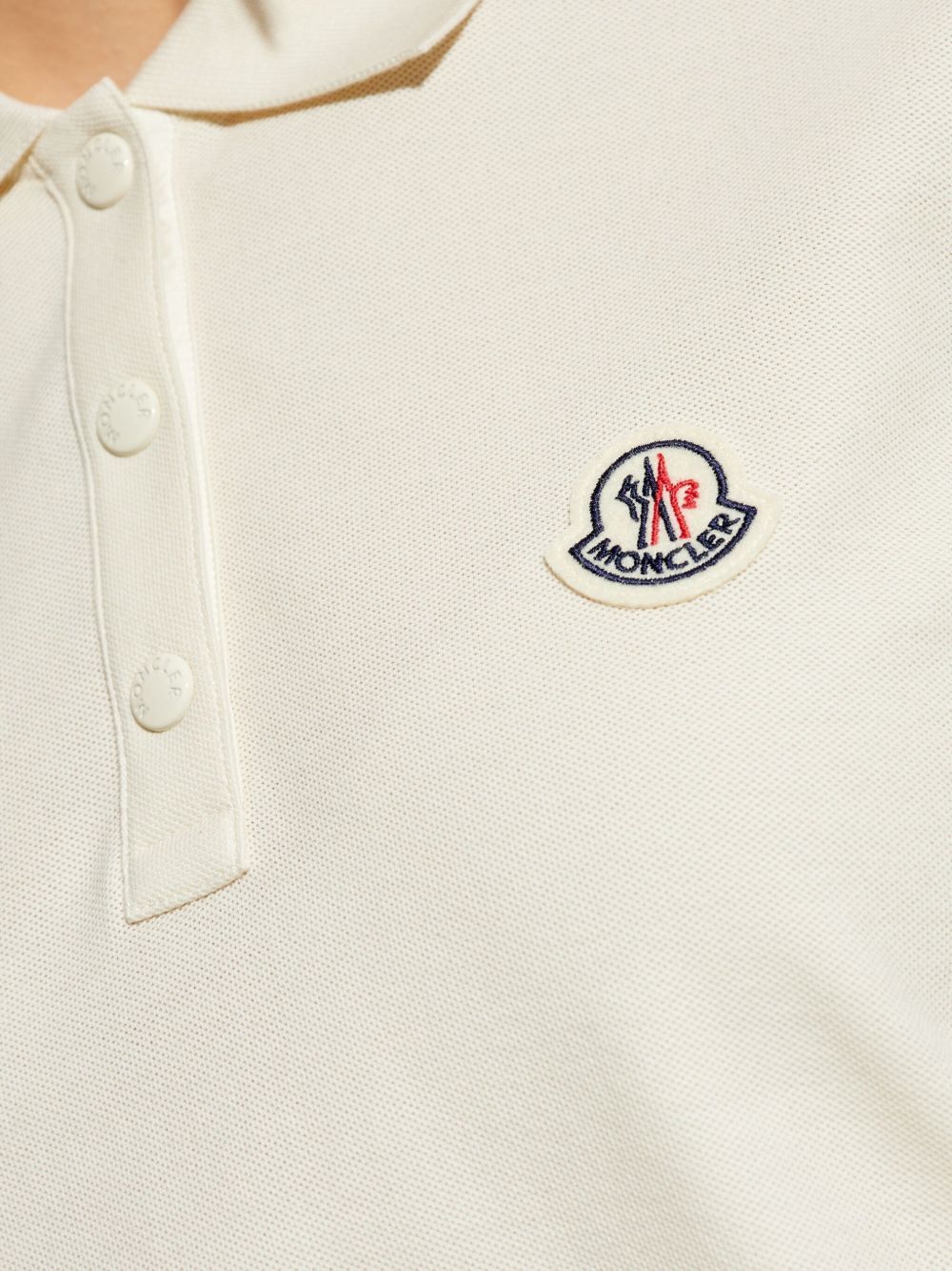 Moncler LOGO COTTON POLO SHIRT Size XS / US 0-2 / IT 36-38 - 4 Thumbnail