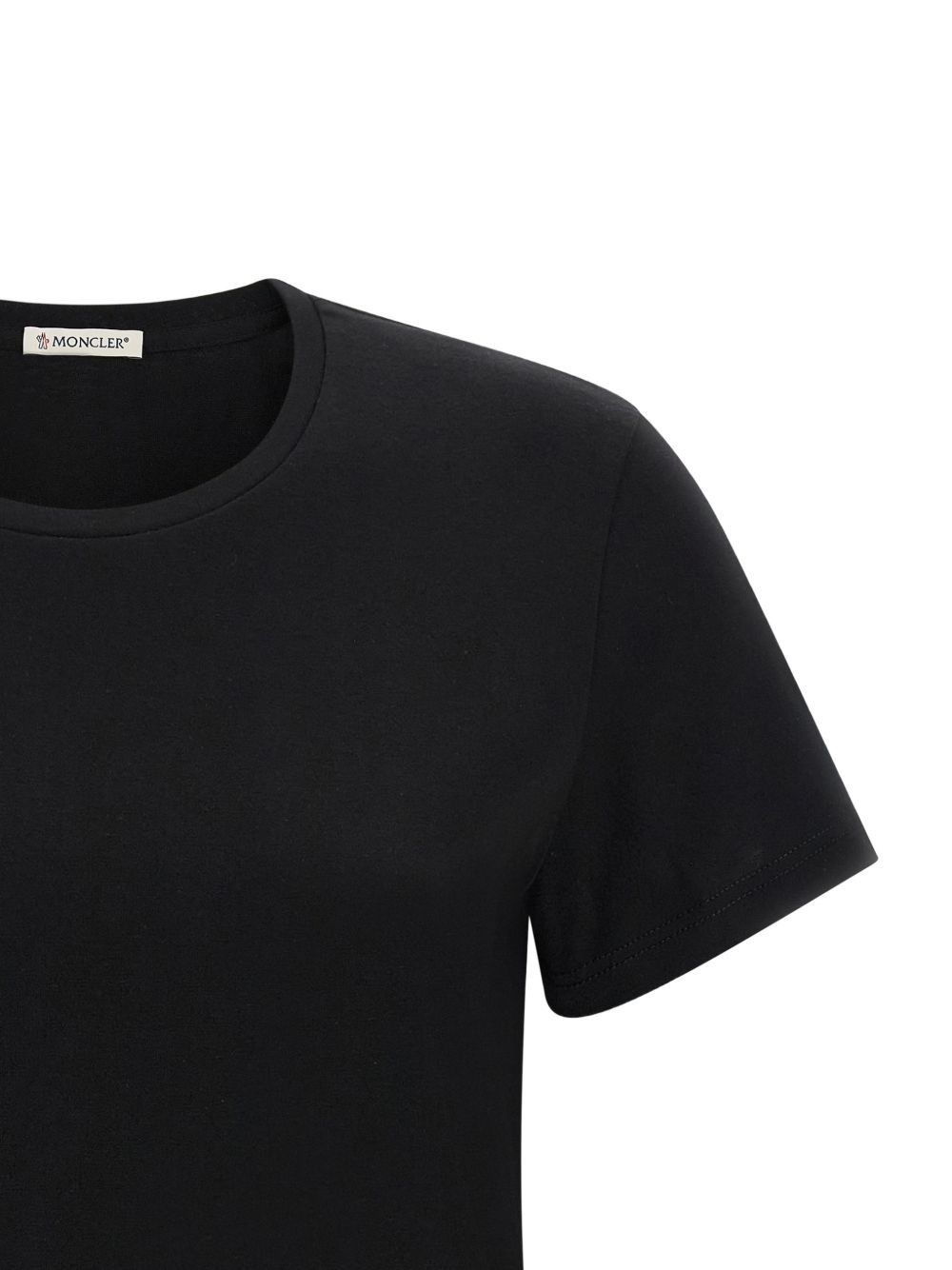Moncler LOGO COTTON T-SHIRT Size L / US 10 / IT 46 - 4 Thumbnail