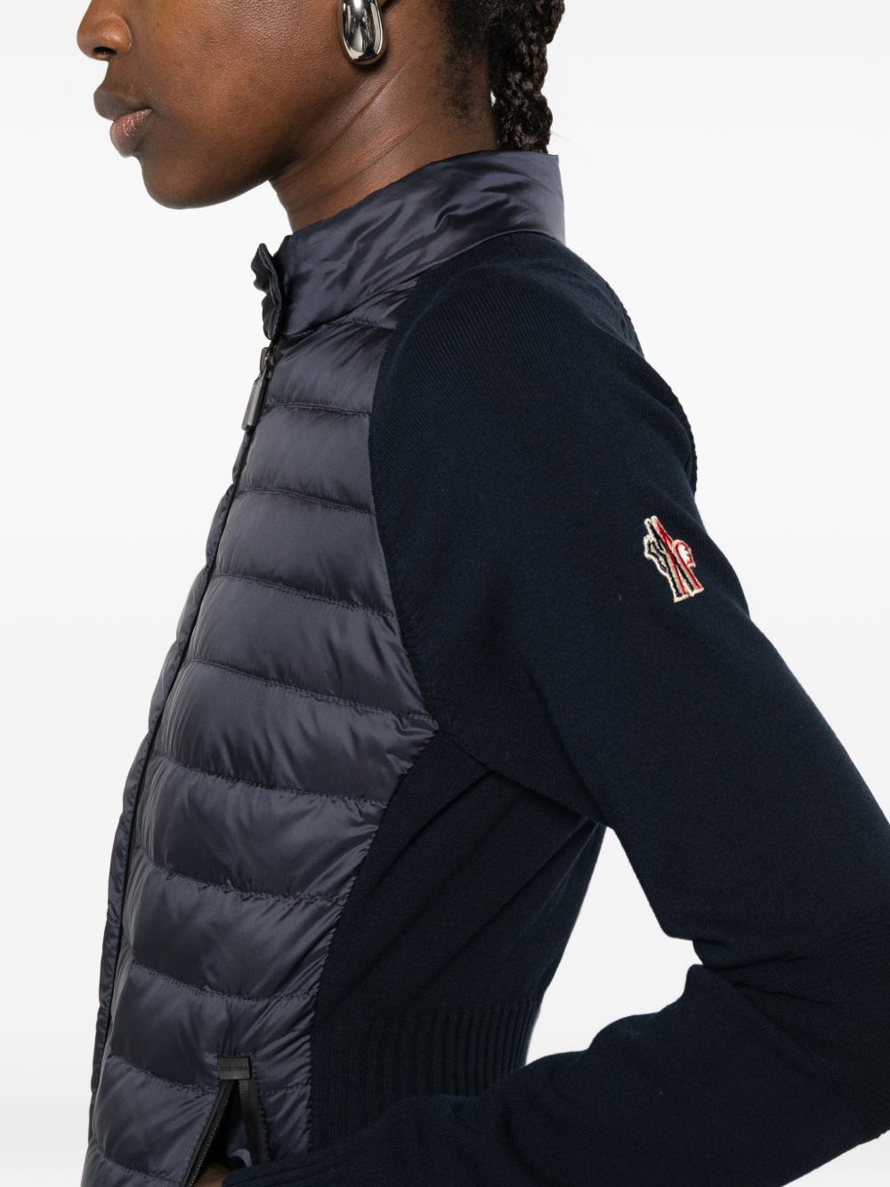 Moncler Grenoble PADDED CARDIGAN Size S / US 4 / IT 40 - 2 Thumbnail